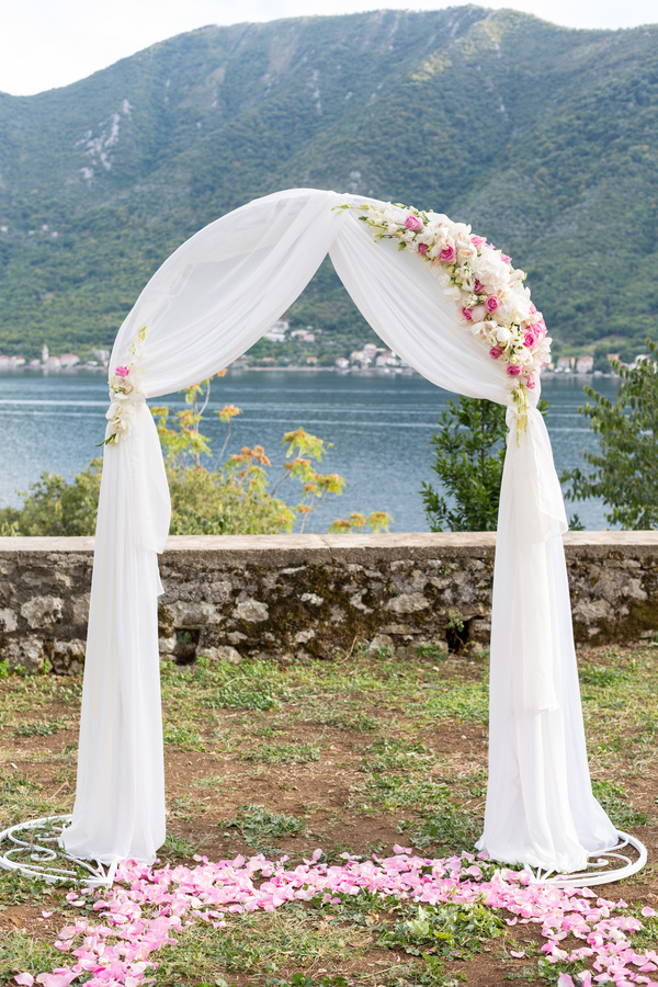 All kinds of beautiful wedding arch Stock Photo 04