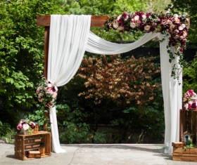 All kinds of beautiful wedding arch Stock Photo 06