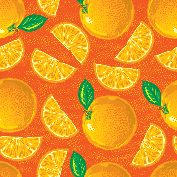 Apelsin pattern seamless vector