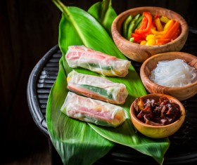 Chinese characteristic gourmet food Stock Photo 12