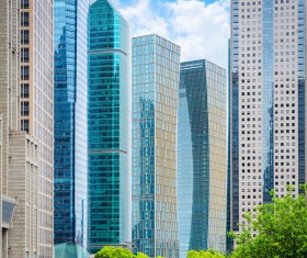 Chinese modern city Stock Photo 02