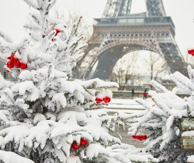 Christmas day decoration beautiful city Stock Photo 03