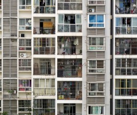 Classical apartment building Stock Photo
