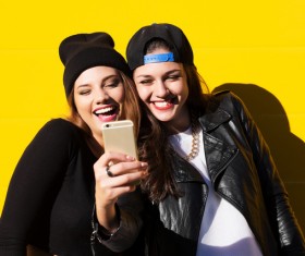 Close girlfriends Stock Photo 05