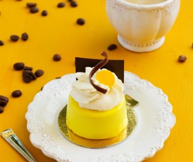 Coffee with delicious dessert Stock Photo 01