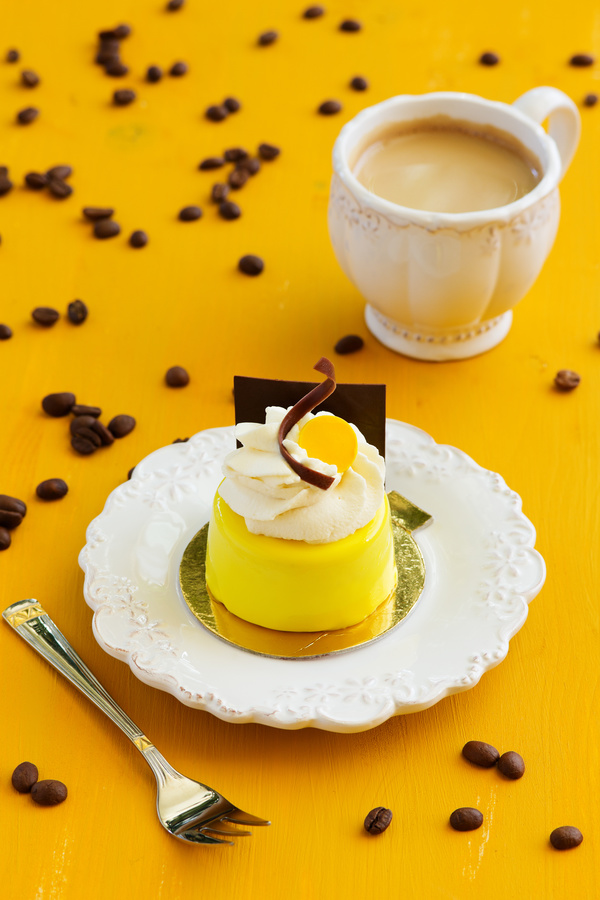 Coffee with delicious dessert Stock Photo 01