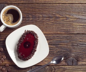 Coffee with delicious dessert Stock Photo 05