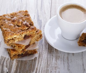 Coffee with delicious dessert Stock Photo 08