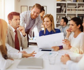 Corporate Design Team Stock Photo 01