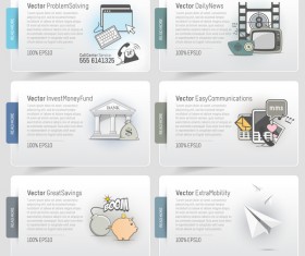 Creative website banner design vector