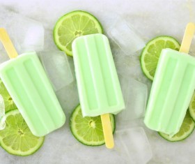 Different flavors of ice cream Stock Photo 07