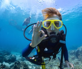 Diving Stock Photo 02