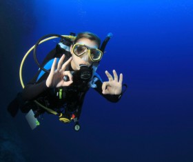 Diving Stock Photo 03