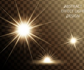 Effect light illustration design vector 02