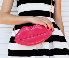 Fashion waist bag Stock Photo 02