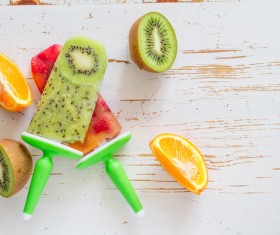 Fruit popsicles Stock Photo 01