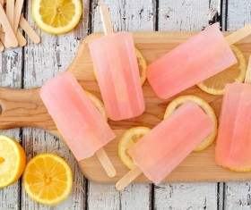 Fruit popsicles Stock Photo 04