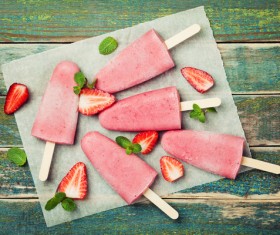 Fruit popsicles Stock Photo 08