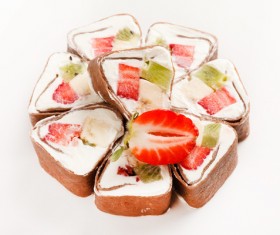 Fruit rolls Stock Photo