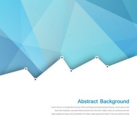 Geometry with abstract background vector 01