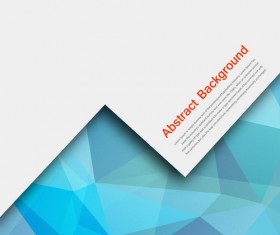 Geometry with abstract background vector 02