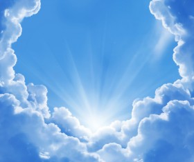 Glaring sunshine Stock Photo 04