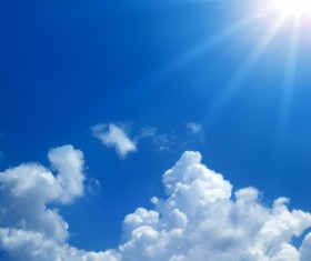 Glaring sunshine Stock Photo 05