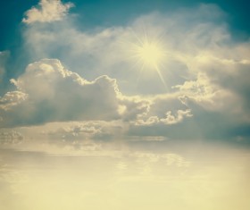 Glaring sunshine Stock Photo 07