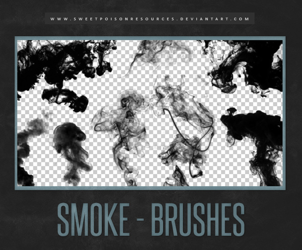 HD Smoke Photoshop Brushes