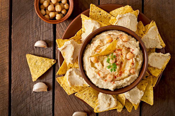 Hummus and bread Stock Photo 02 free download