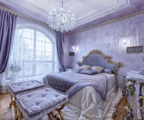 Luxury bedroom Stock Photo 04