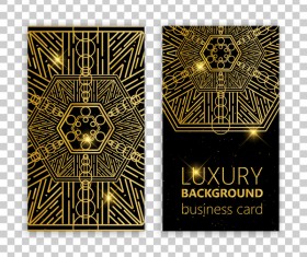 Luxury ornament card template vector 03