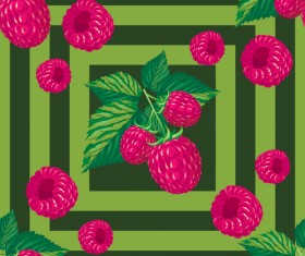 Malina pattern seamless vector