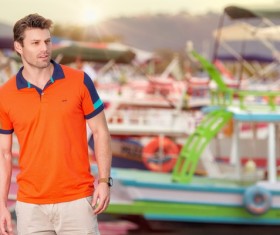 Mature and competent man Stock Photo