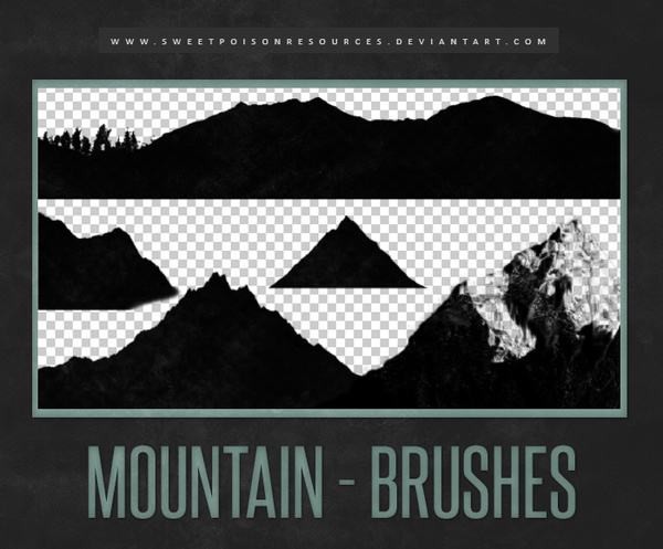 Mountain Photoshop Brushes