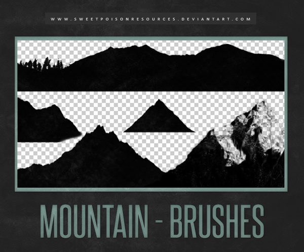 mountain brush photoshop free download