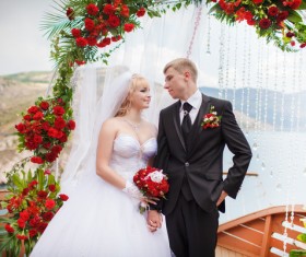 Newlyweds Stock Photo 04