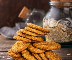 Nuts cookies Stock Photo 03