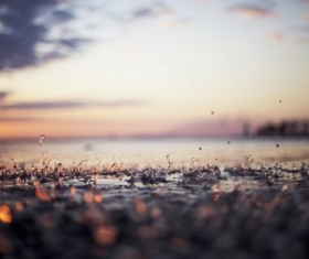 Sad rainy day Stock Photo