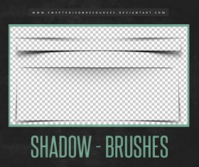 Shadow Photoshop Brushes