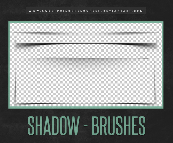 Shadow Photoshop Brushes