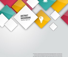 Shiny colored square background vector 02