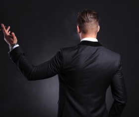 Smoking men Stock Photo 01