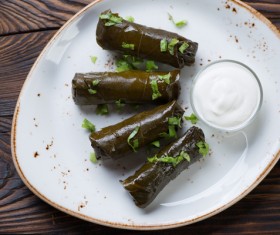 Turkish cuisine Dolma Stock Photo 01
