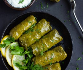 Turkish cuisine Dolma Stock Photo 02
