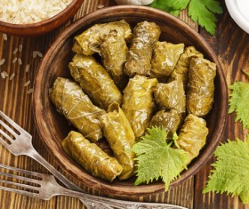 Turkish cuisine Dolma Stock Photo 04