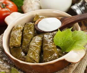 Turkish cuisine Dolma Stock Photo 05
