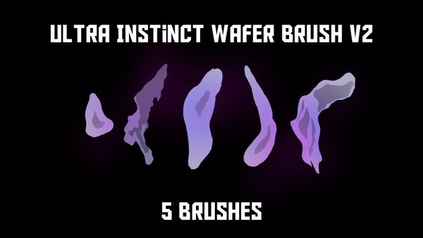 Ultra Instinct Aura Photoshop Brushes