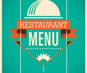 Vintage restaurant menu template vector 02