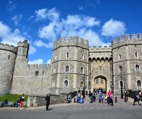 Windsor Castle England Stock Photo
